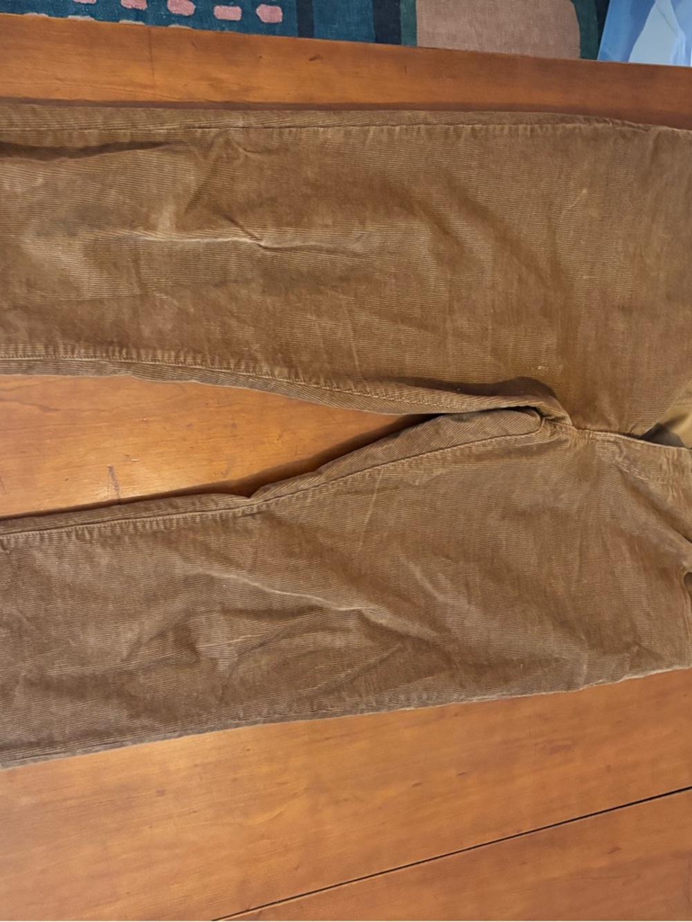 J. Crew Men's Corduroy Pants in Warm Brown